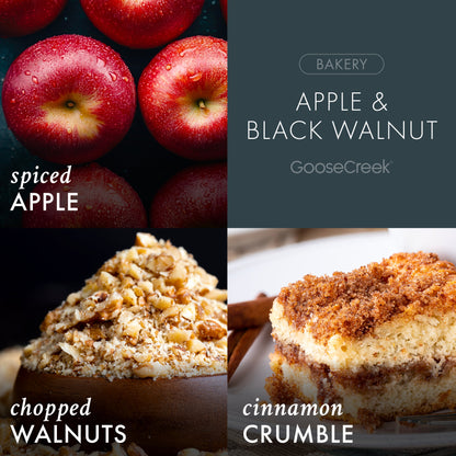 Apple & Black Walnut 3-Wick Candle