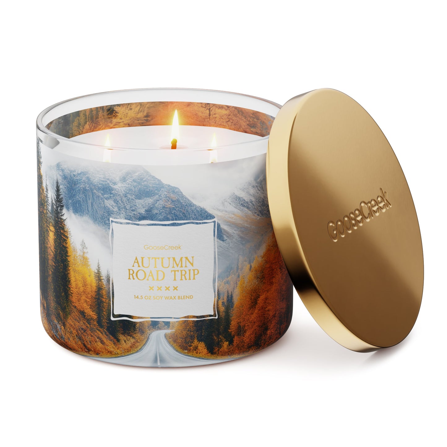 Autumn Road Trip 3-Wick Candle