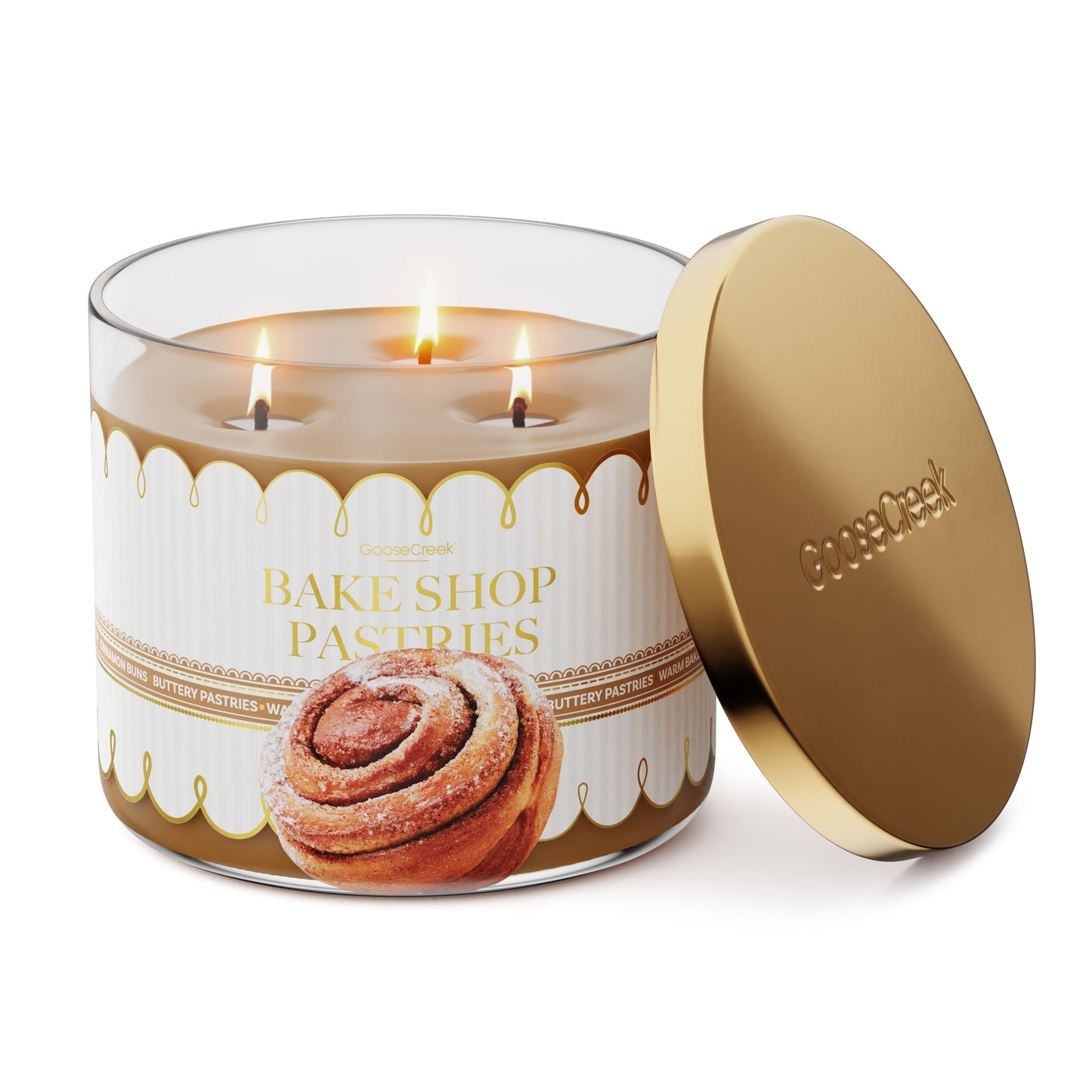 Bake Shop Pastries 3-Wick Candle
