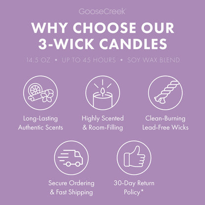 Boardwalk Cone 3-Wick Candle