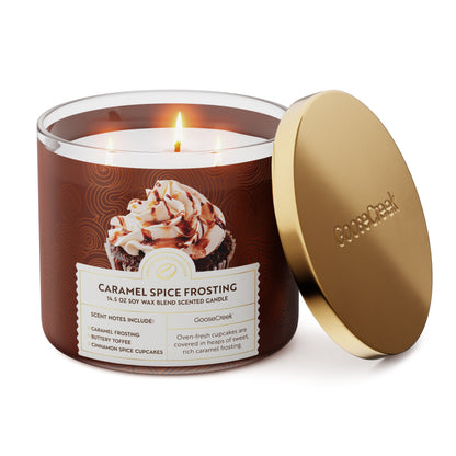 Caramel Spice Frosting 3-Wick Candle