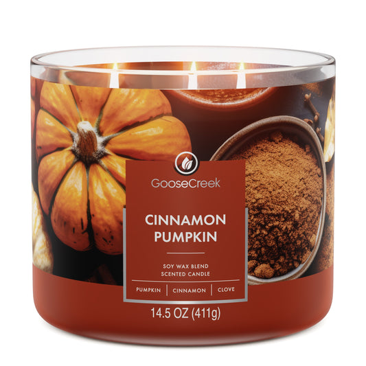 Cinnamon Pumpkin 3-Wick Candle