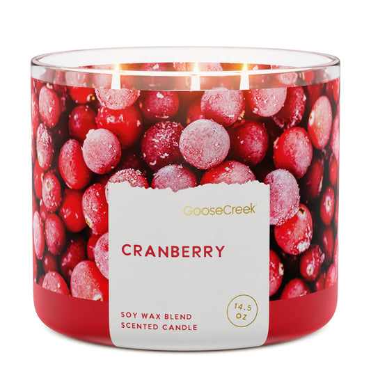 Cranberry 3-Wick Candle