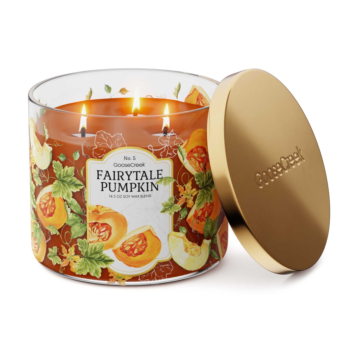 Fairytale Pumpkin 3-Wick Candle