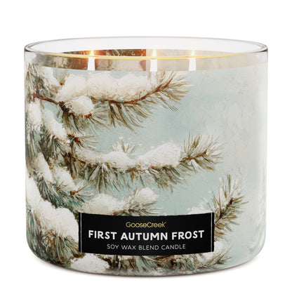 First Autumn Frost 3-Wick Candle