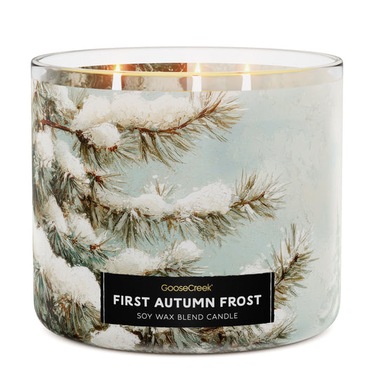 First Autumn Frost 3-Wick Candle