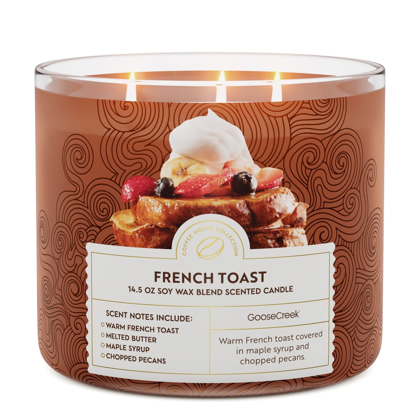 French Toast 3-Wick Candle
