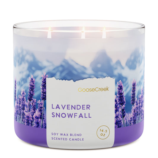 Lavender Snowfall 3-Wick Candle