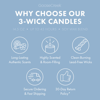 Mariner 3-Wick Candle