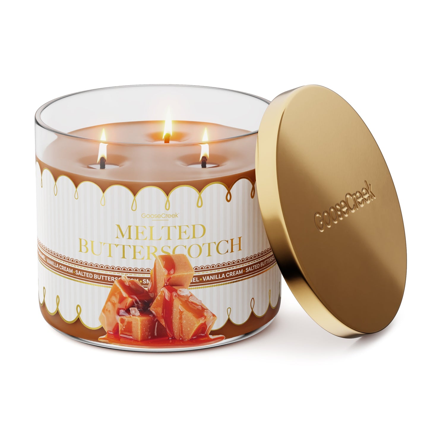 Melted Butterscotch 3-Wick Candle