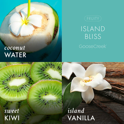 Odor Eliminating Island Bliss 3-Wick Candle