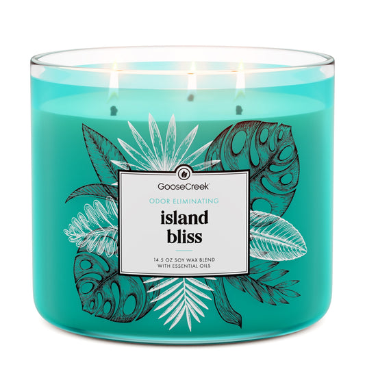 Odor Eliminating Island Bliss 3-Wick Candle