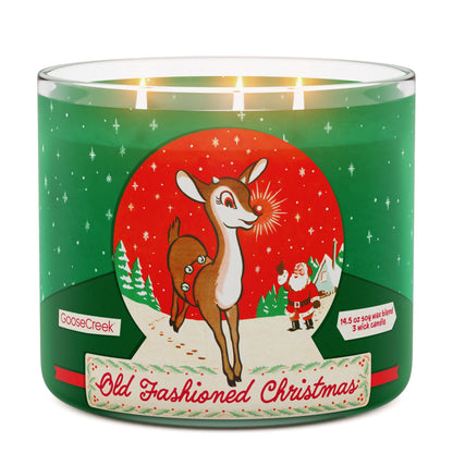 Old Fashioned Christmas 3-Wick Candle