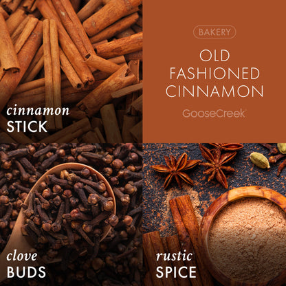 Old Fashioned Cinnamon 3-Wick Candle