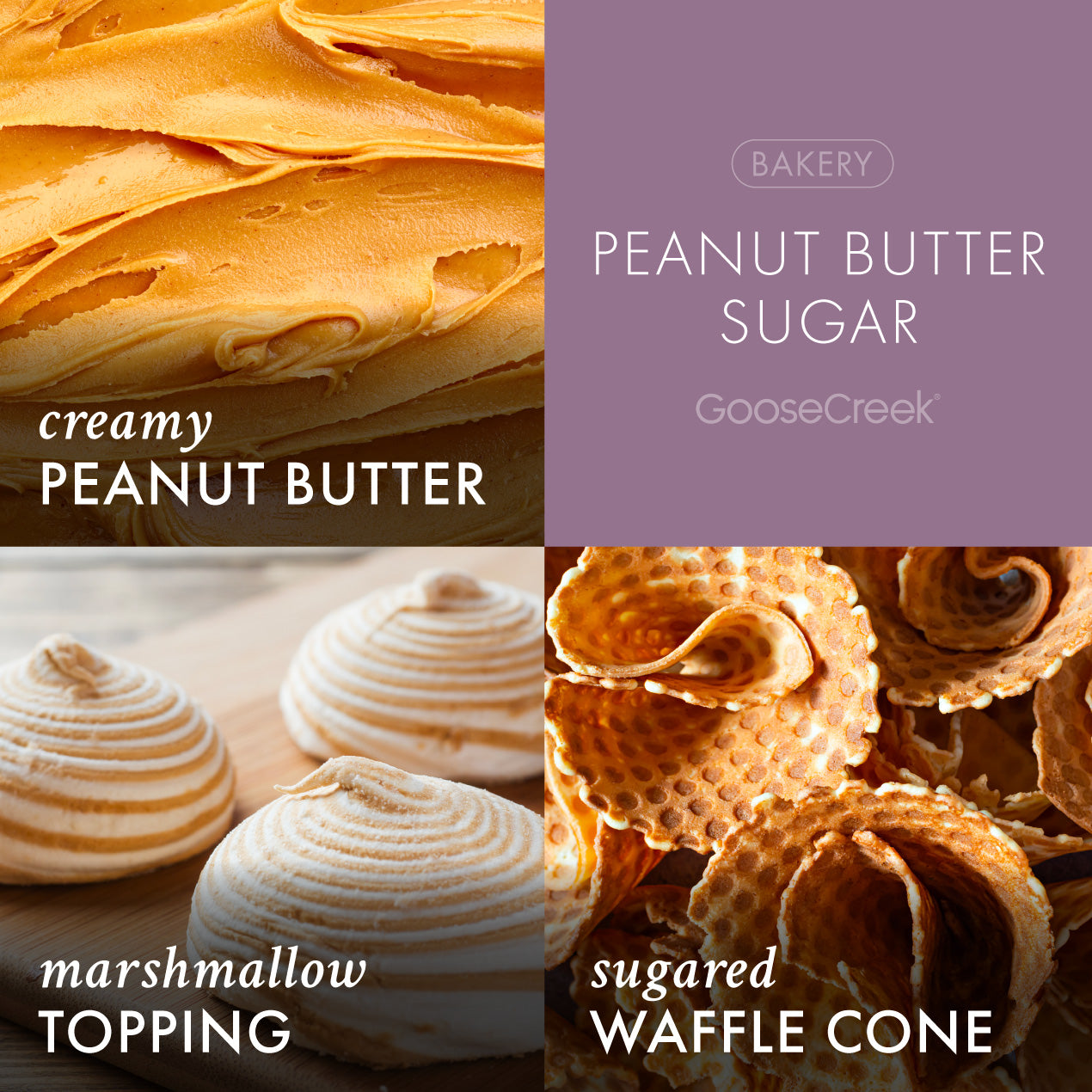 Peanut Butter Sugar 3-Wick Candle