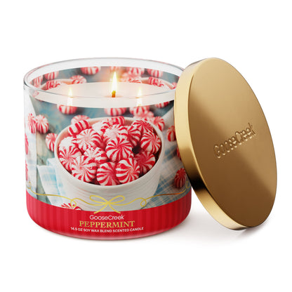 Peppermint 3-Wick Candle