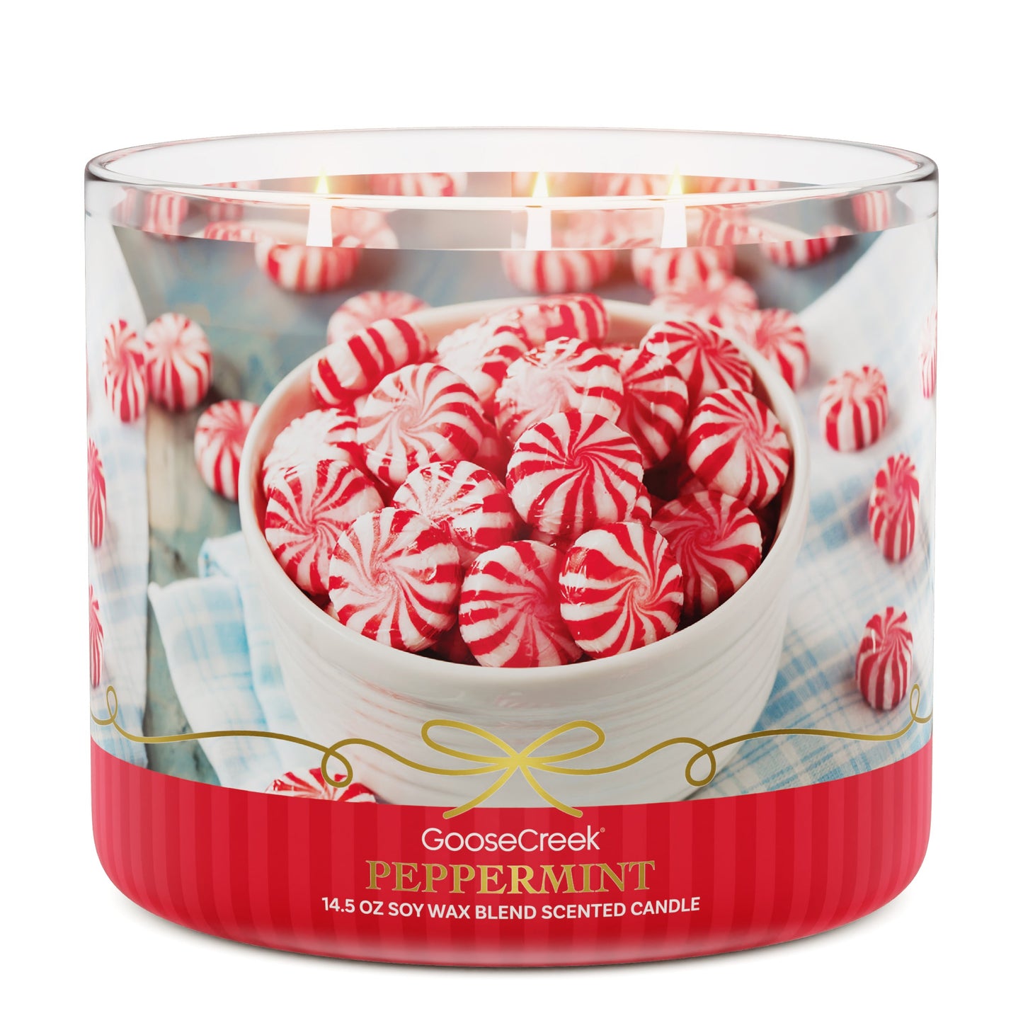 Peppermint 3-Wick Candle