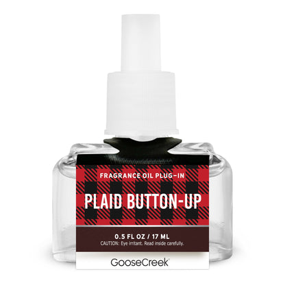 Plaid Button-Up Plug-in Refill