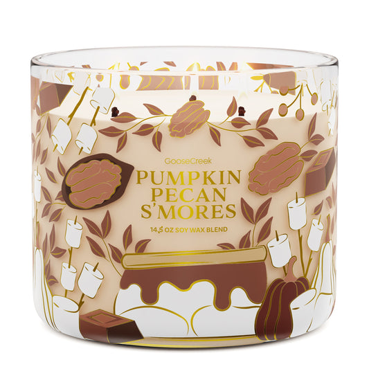 Pumpkin Pecan S'mores 3-Wick Candle