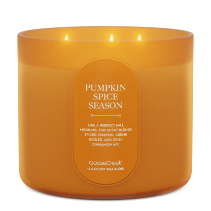 Pumpkin Spice Season 3-Wick Candle