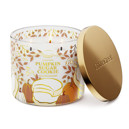 Pumpkin Sugar Cookie 3-Wick Candle