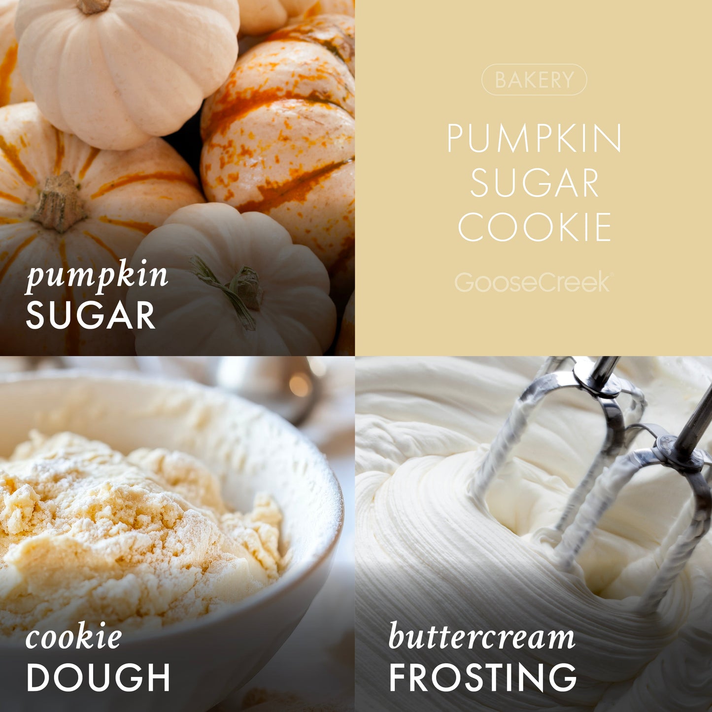 Pumpkin Sugar Cookie 3-Wick Candle