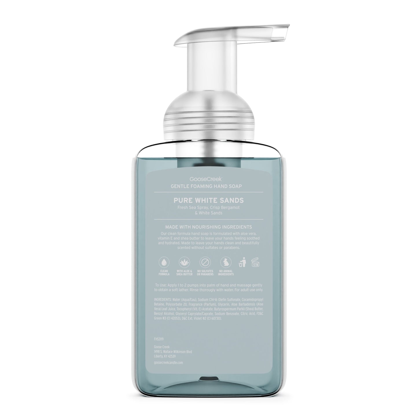 Pure White Sands Lush Foaming Hand Soap