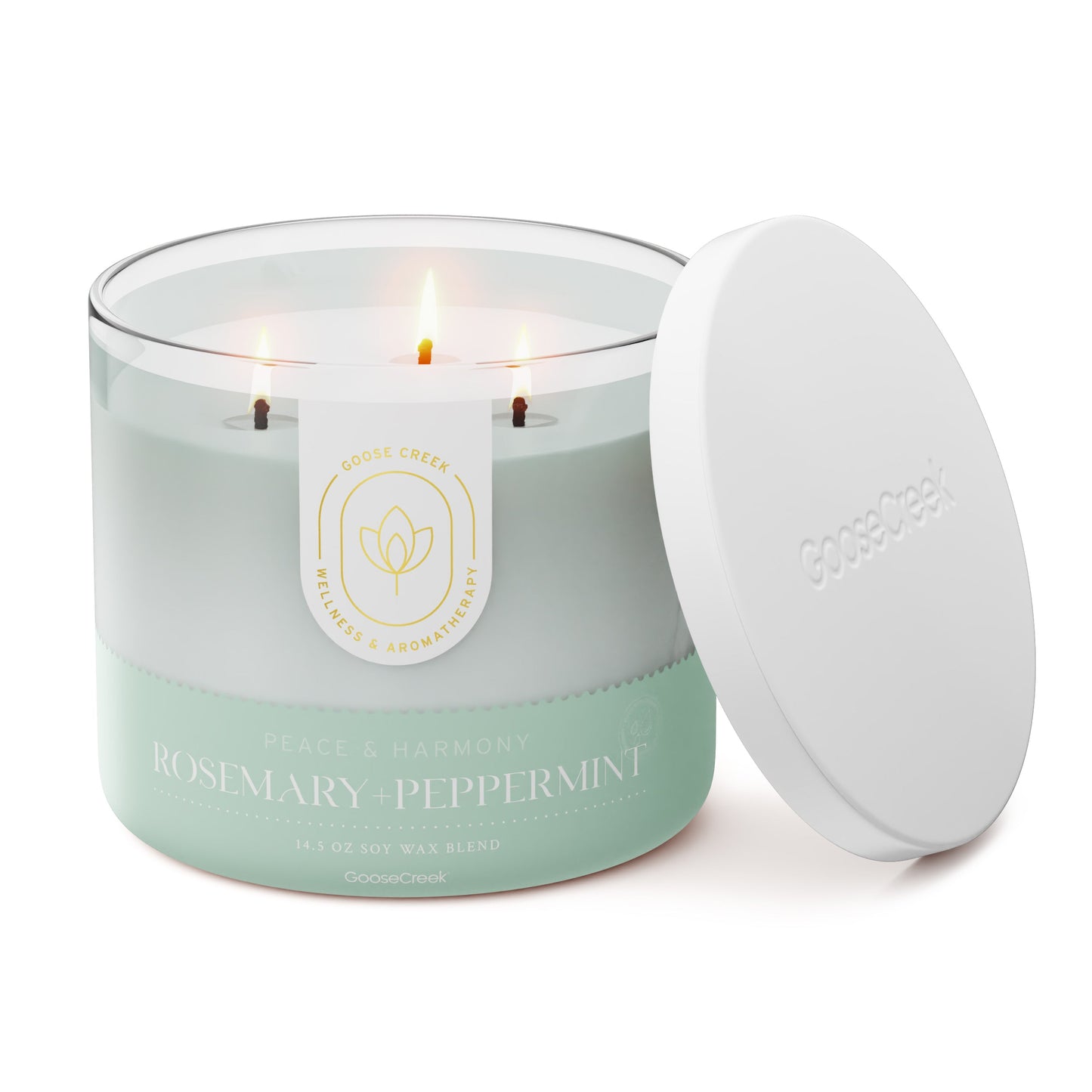 Rosemary & Peppermint Aromatherapy 3-Wick Candle
