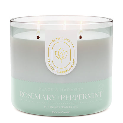 Rosemary & Peppermint Aromatherapy 3-Wick Candle