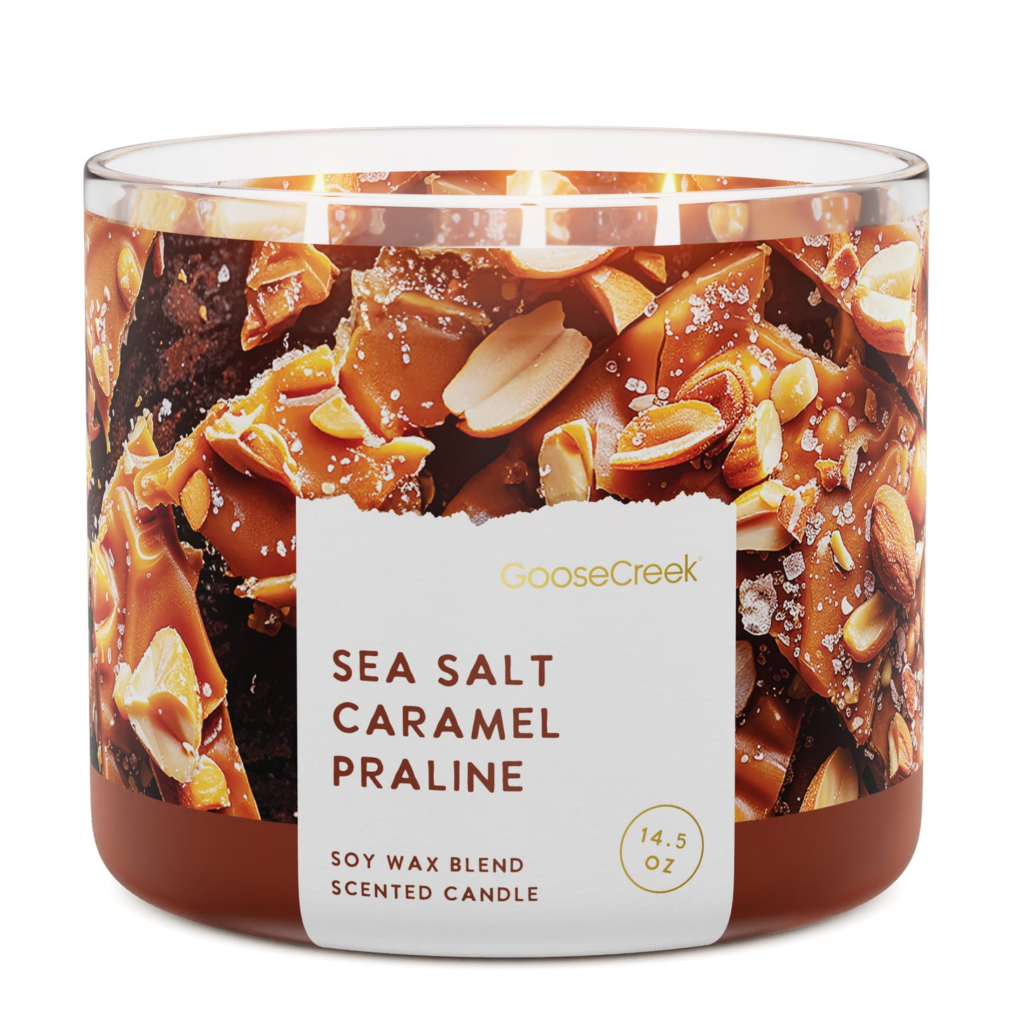 Sea Salt Caramel Praline 3-Wick Candle