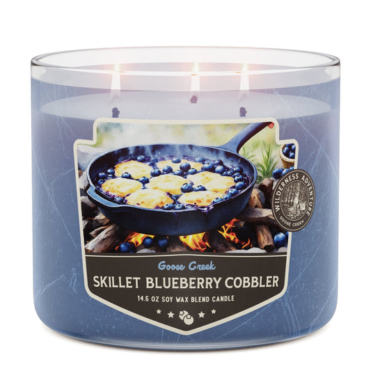 Skillet Blueberry Cobbler 3-Wick Candle
