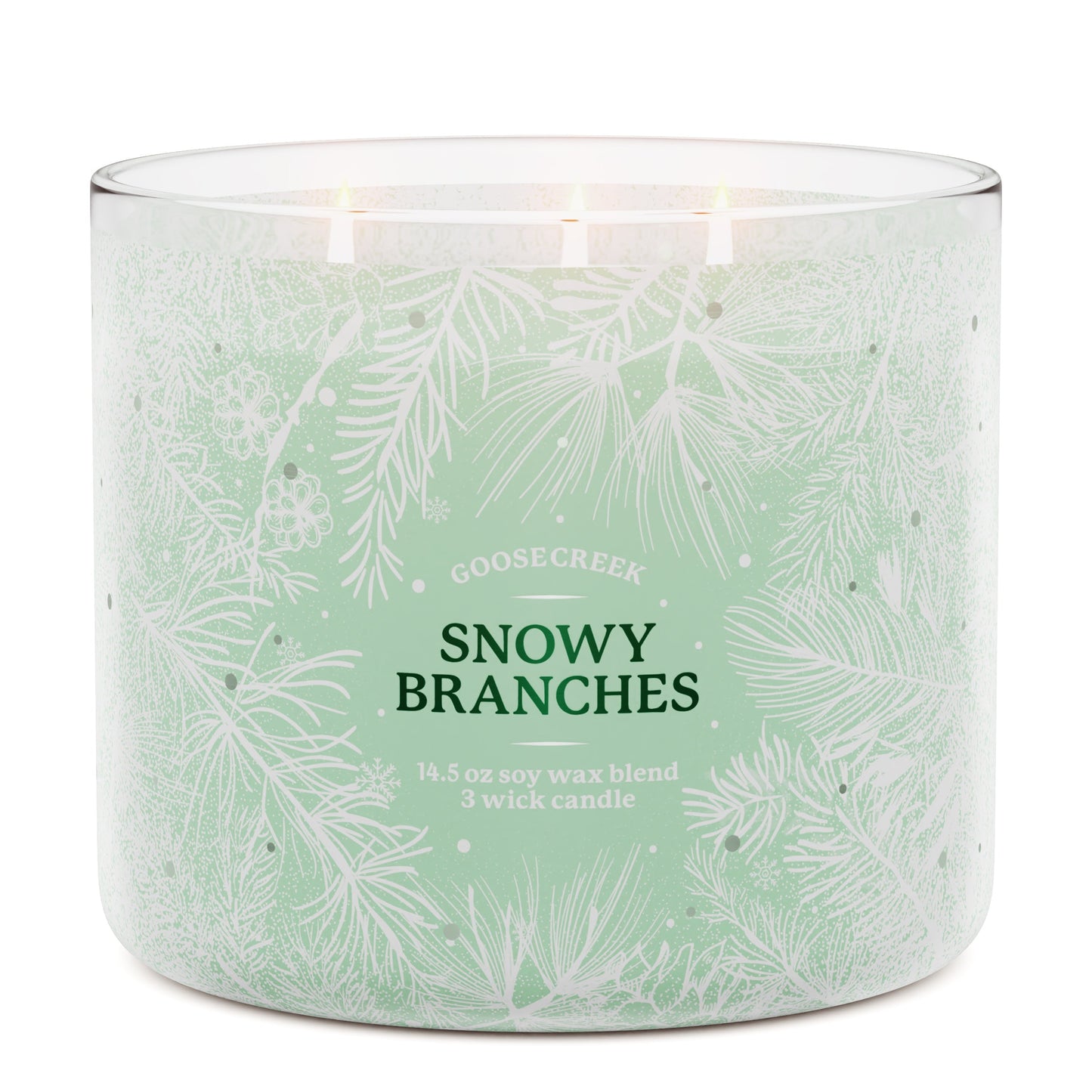 Snowy Branches 3-Wick Candle