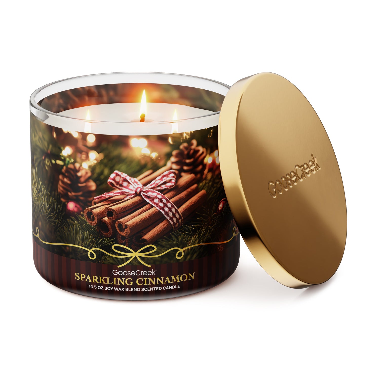 Sparkling Cinnamon 3-Wick Candle
