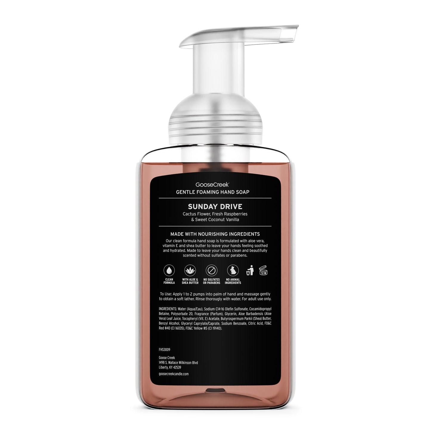 Sunday Drive Lush Foaming Hand Soap