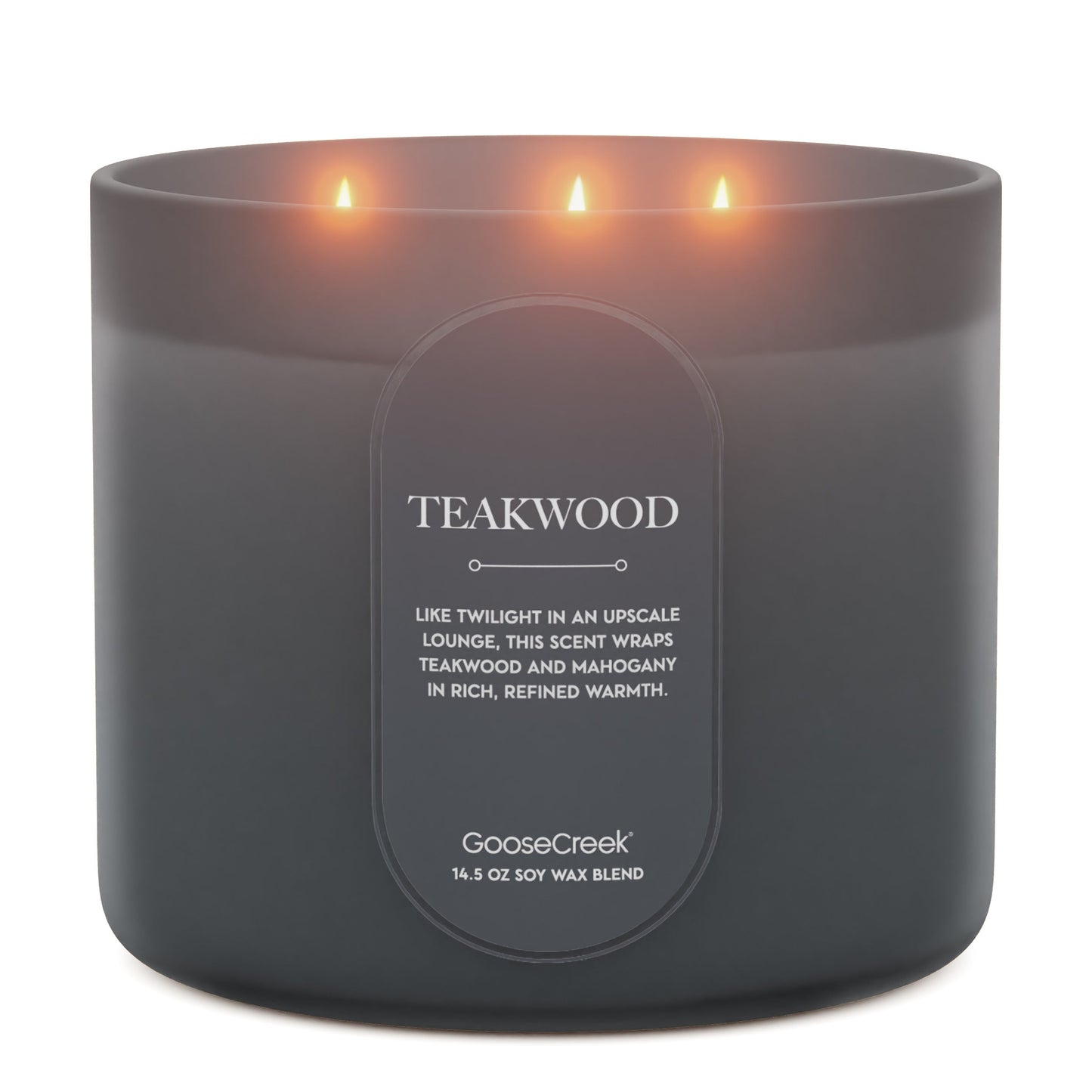 Teakwood 3-Wick Candle