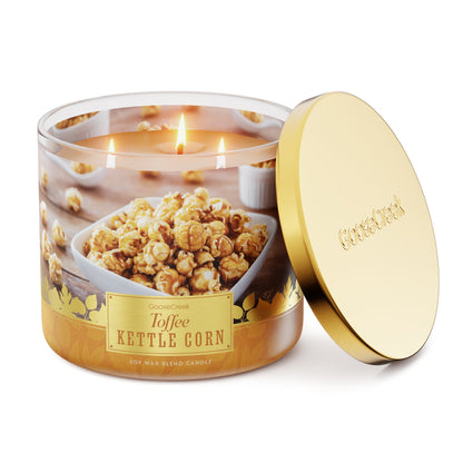 Toffee Kettle Corn 3-Wick Candle
