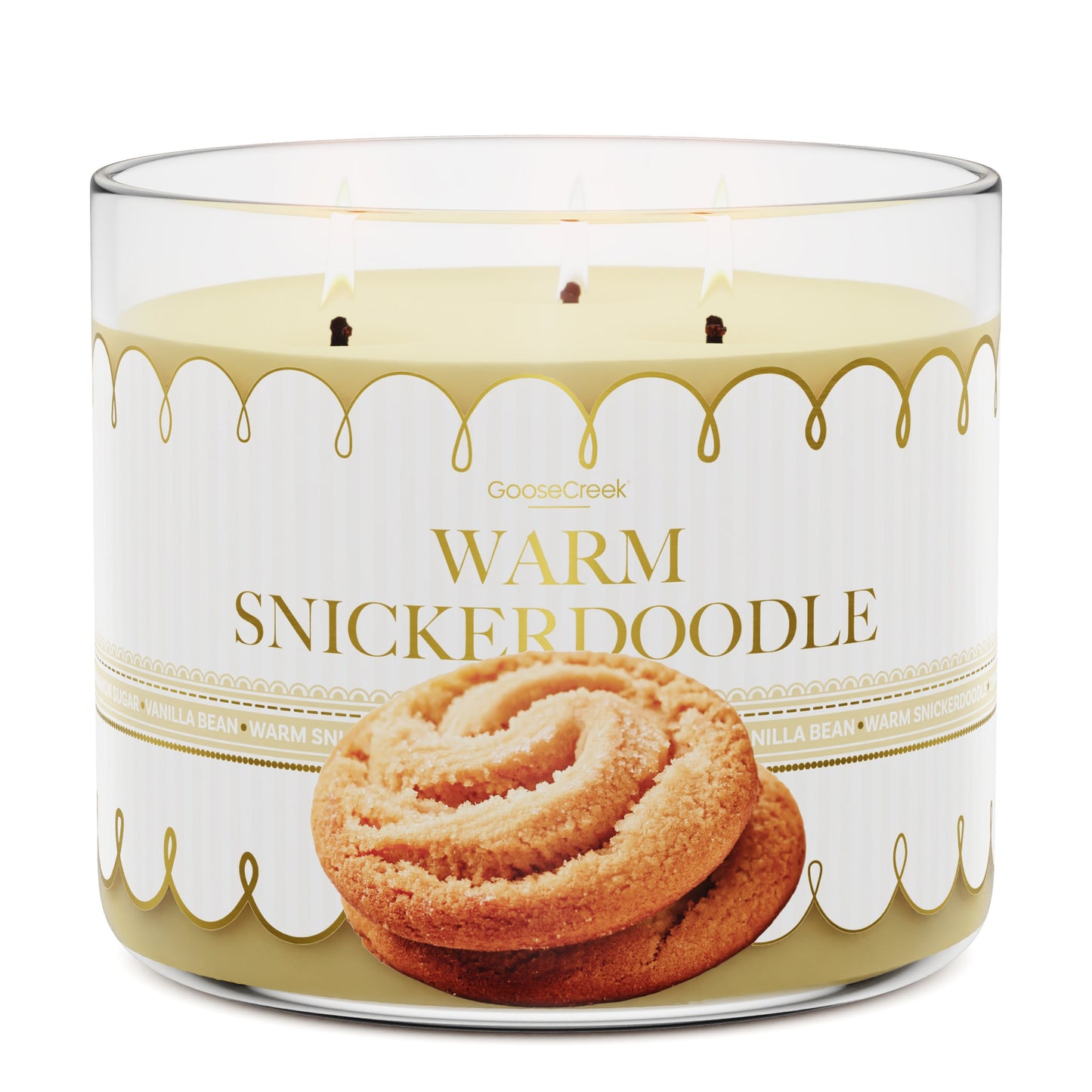 Warm Snickerdoodle 3-Wick Candle