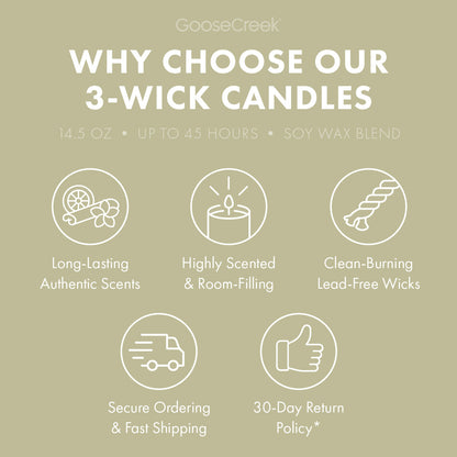Warm & Welcome 3-Wick Candle