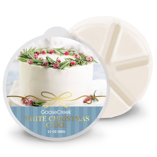 White Christmas Cake Wax Melt